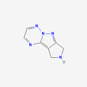 8,9-Dihydro-7h-pyrrolo[3',4':3,4]pyrazolo[1,5-b][1,2,4]triazine