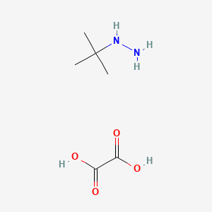 molecular formula C6H14N2O4 B8704222 Tert-butylhydrazine ethanedioate(1:1) CAS No. 32154-73-7