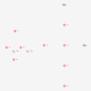 molecular formula Bi2Mo2O9-12 B8704337 Dibismuth molybdenum hexaoxide CAS No. 13595-85-2