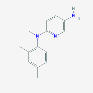 2-(N-(2,4-dimethylphenyl)-N-methylamino)-5-amino-pyridine
