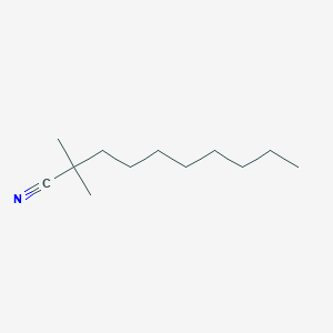 molecular formula C12H23N B8704523 2,2-Dimethyldecanenitrile CAS No. 61415-93-8