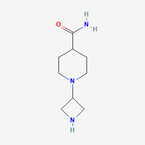 1-Azetidin-3-ylpiperidine-4-carboxamide
