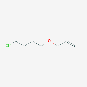 molecular formula C7H13ClO B8704570 1-Chloro-4-[(prop-2-en-1-yl)oxy]butane CAS No. 14860-77-6