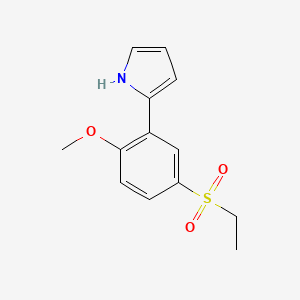 2-(5-ethylsulphonyl-2-methoxyphenyl)-1H-pyrrole