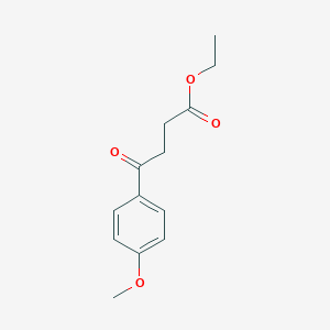 molecular formula C13H16O4 B087047 3-(4-甲氧基苯甲酰基)丙酸乙酯 CAS No. 15118-67-9