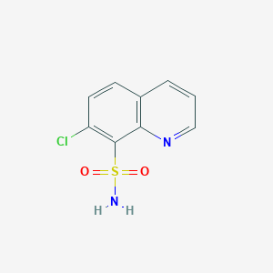 molecular formula C9H7ClN2O2S B8704803 7-Chloro-8-quinolinesulfonamide 