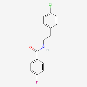 N-(4-chlorophenethyl)-4-fluorobenzamide