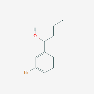 molecular formula C10H13BrO B8705040 1-(3-Bromophenyl)butan-1-ol 