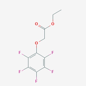 molecular formula C10H7F5O3 B087053 Ethyl (pentafluorophenoxy)acetate CAS No. 14742-37-1
