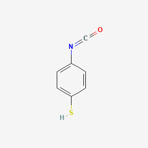 molecular formula C7H5NOS B8705318 Benzenethiol, 4-isocyanato- CAS No. 54528-30-2