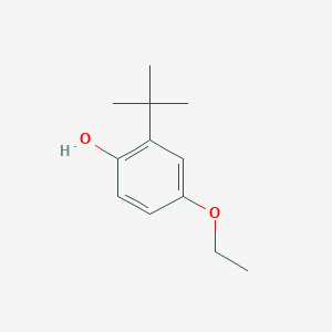 molecular formula C12H18O2 B8705354 2-tert-Butyl-4-ethoxyphenol CAS No. 25762-84-9