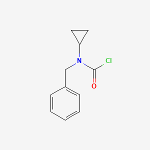 Benzyl-cyclopropyl-carbamoyl chloride
