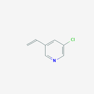 molecular formula C7H6ClN B8705498 3-Chloro-5-vinylpyridine 