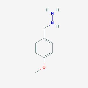 molecular formula C8H12N2O B087055 (4-Methoxybenzyl)hydrazine CAS No. 140-69-2