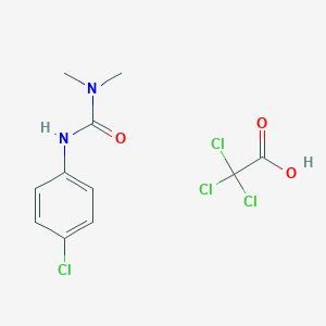 molecular formula C11H12Cl4N2O3 B087056 Monuron TCA CAS No. 140-41-0