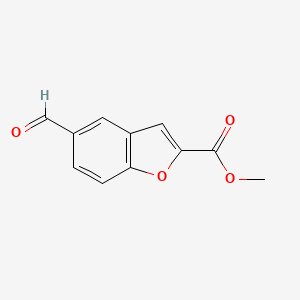 Methyl 5-formylbenzofuran-2-carboxylate