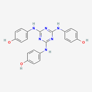 p,p',p''-(1,3,5-Triazine-2,4,6-triyltriimino)trisphenol