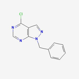 1-benzyl-4-chloro-1H-pyrazolo[3,4-d]pyrimidine