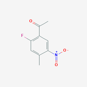 1-(2-Fluoro-4-methyl-5-nitro-phenyl)-ethanone
