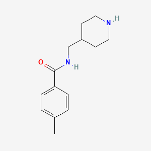 4-Methyl-N-(piperidin-4-ylmethyl)benzamide
