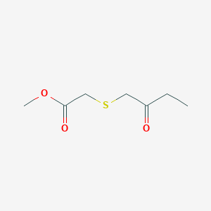 Methyl [(2-oxobutyl)sulfanyl]acetate