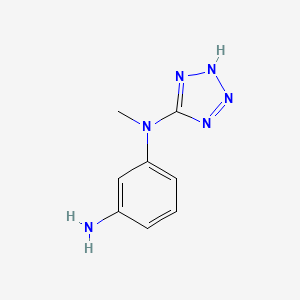 N-methyl-N-(2H-tetrazol-5-yl)-benzene-1,3-diamine