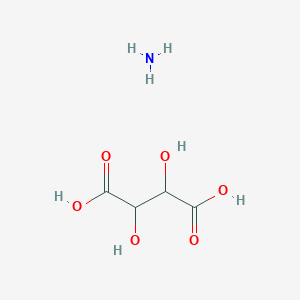molecular formula C4H12N2O6 B087061 Ammonium [R-(R*,R*)]-tartrate CAS No. 14307-43-8