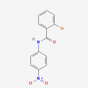 molecular formula C13H9BrN2O3 B8706140 2-bromo-N-(4-nitrophenyl)benzamide CAS No. 10278-39-4