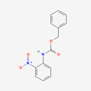 molecular formula C14H12N2O4 B8706149 benzyl N-(2-nitrophenyl)carbamate CAS No. 23091-35-2