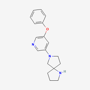 7-(5-Phenoxy-3-pyridyl)-1,7-diazaspiro[4,4]nonane