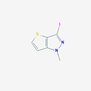 3-iodo-1-methyl-1H-thieno[3,2-c]pyrazole