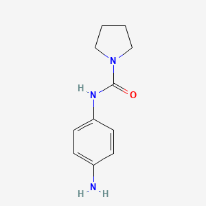 N-(4-aminophenyl)-1-pyrrolidinecarboxamide