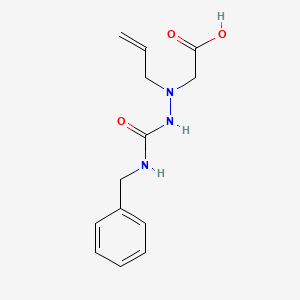 2-(1-Allyl-2-(benzylcarbamoyl)hydrazinyl)acetic acid