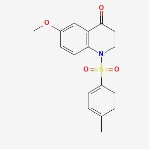 6-methoxy-1-[(4-methylphenyl)sulfonyl]-2,3-dihydro-4(1H)-quinolinone