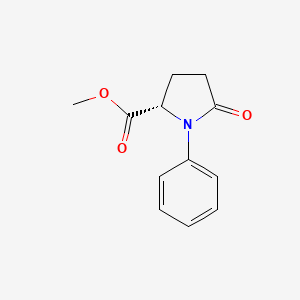 Methyl 5-oxo-1-phenylprolinate