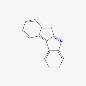 molecular formula C15H9N B8706381 Indeno[2,1-b]indole CAS No. 206-72-4