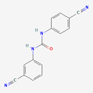 1-(3-Cyanophenyl)-3-(4-cyanophenyl)urea