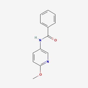 molecular formula C13H12N2O2 B8706437 N-(6-methoxy-pyridin-3-yl)-benzamide 