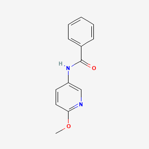 N-(6-methoxy-pyridin-3-yl)-benzamide