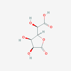 molecular formula C6H8O7 B8706498 D-glucaro-6,3-lactone CAS No. 2782-04-9