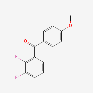 (2,3-Difluorophenyl)(4-methoxyphenyl)methanone