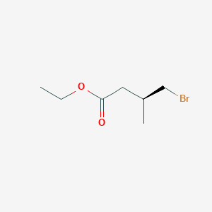 (S)-4-bromo-3-methyl-butyric acid ethyl ester