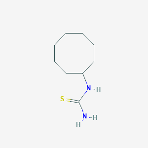 molecular formula C9H18N2S B8706658 cyclooctylthiourea 