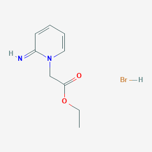 Ethyl 2-(2-iminopyridin-1(2H)-yl)acetate hydrobromide