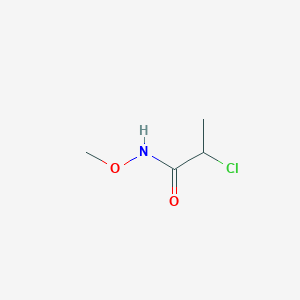 2-Chloro-N-methoxypropanamide