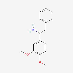 alpha-(3,4-Dimethoxyphenyl)benzeneethanamine