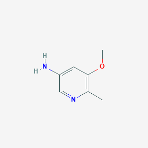 molecular formula C7H10N2O B8707264 3-Pyridinamine, 5-methoxy-6-methyl- 
