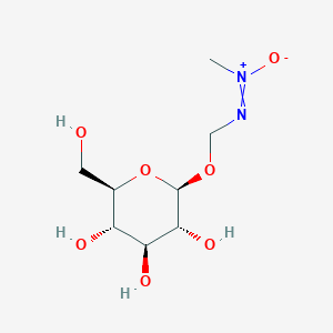 molecular formula C8H16N2O7 B087073 Cycasin CAS No. 14901-08-7