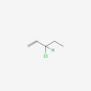 molecular formula C5H9Cl B8707315 1-Pentene, 3-chloro- CAS No. 24356-00-1