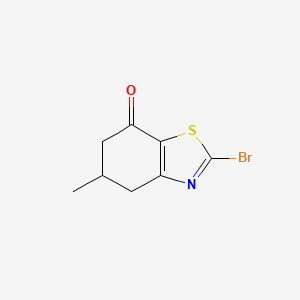 2-bromo-5-methyl-5,6-dihydrobenzo[d]thiazol-7(4H)-one